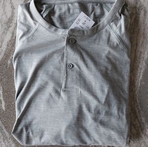 J. Crew Performance Henley T Shirt